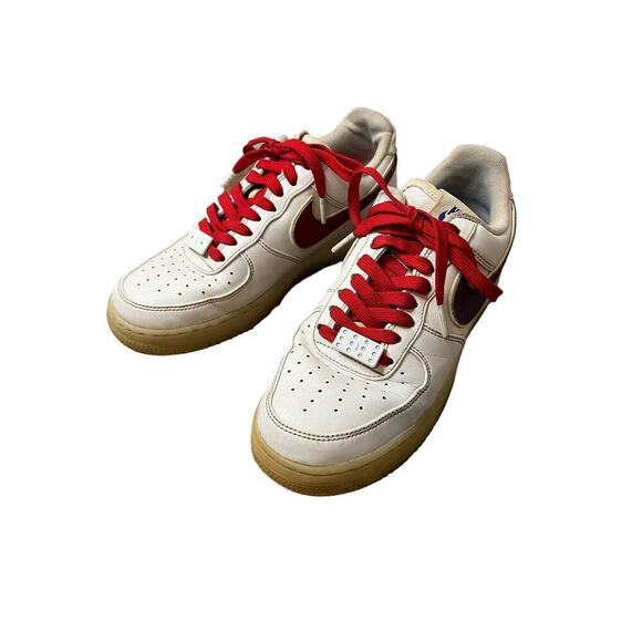 Nike Air Force One Low De Lo Milo Red Blue Sneakers Sz 7.5 main image 10